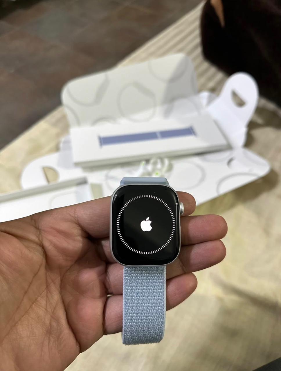 Series 10 Watch ( Cloth and Silicon Strap )